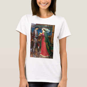 Tristan and Isolde, c. 1916 by John Waterhouse T-Shirt