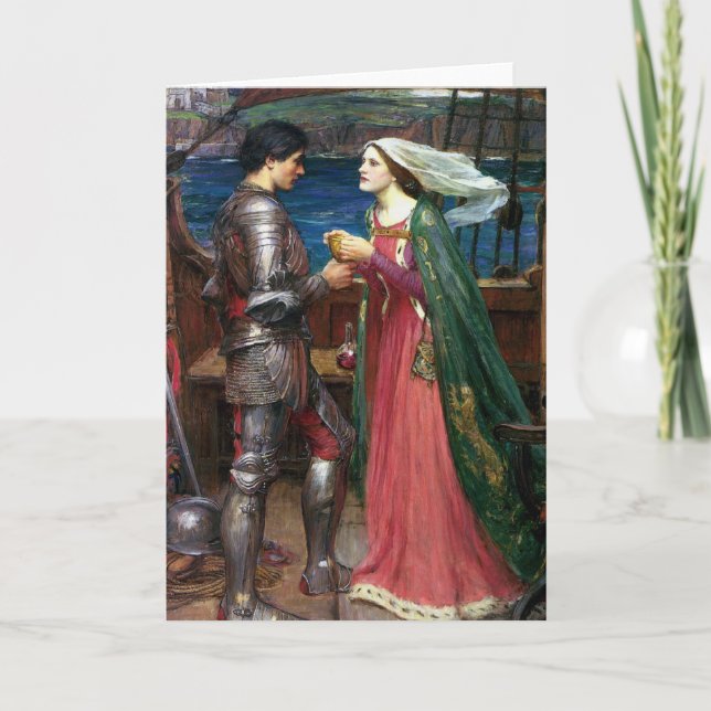 Tristan and Isolde Greeting Card (Front)