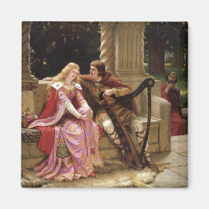 Tristan and Isolde (Mediaeval Romance) Vintage Art Magnet