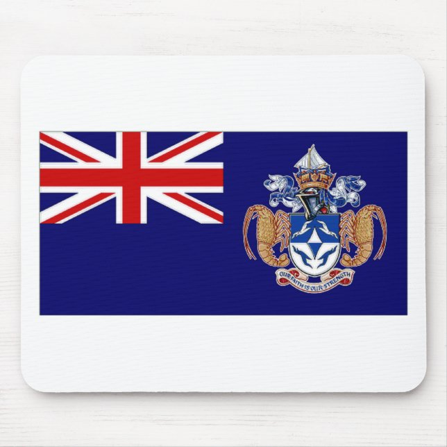 Tristan da Cunha Flag Mouse Pad (Front)
