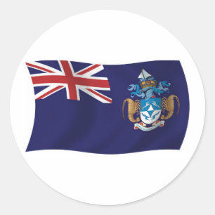 Tristan Da Cunha Flag Sticker