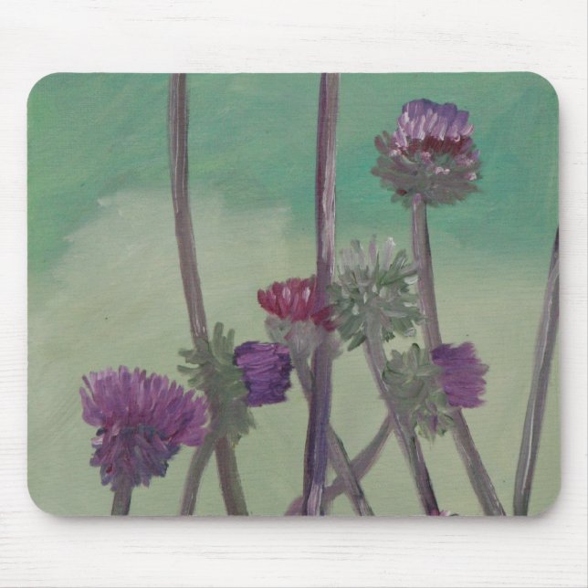 Tristan's Thistles Mouse Pad (Front)