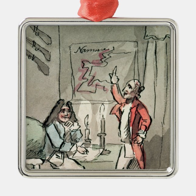 Tristram Shandy, 1786 Metal Ornament (Front)