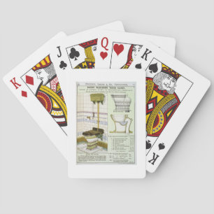 Triton Closet from a catalogue of sanitary wares p Playing Cards