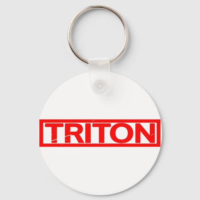Triton Stamp Key Ring (Front)