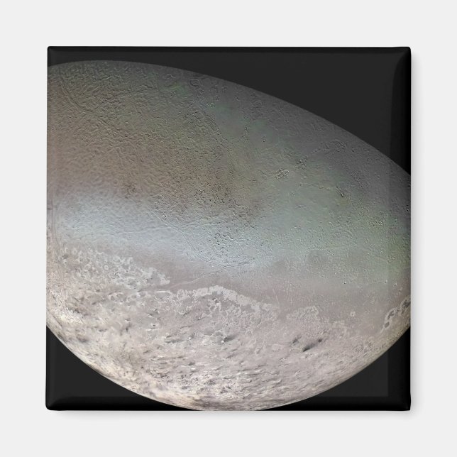 Triton, the largest moon of planet Neptune Magnet (Front)