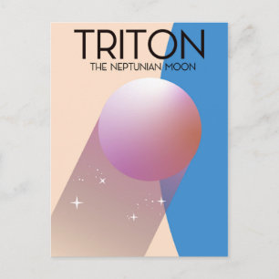 Triton - The Neptunian moon Postcard