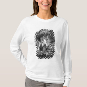 Tritons grooming two horses of the sun T-Shirt