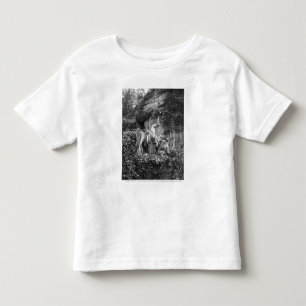 Tritons grooming two horses of the sun toddler T-Shirt