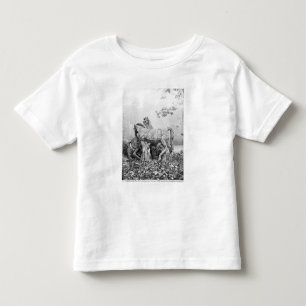 Tritons grooming two horses of the sun toddler T-Shirt