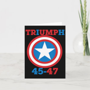 Triumph 45-47 – Patriotic Mega Apparel Usa - Trump Card
