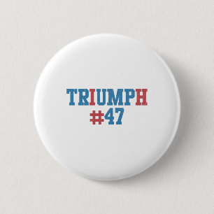 Triumph #47  6 cm round badge