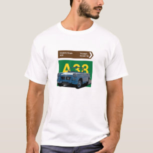 Triumph Herald 1966. British. Historic Route A38 T-Shirt