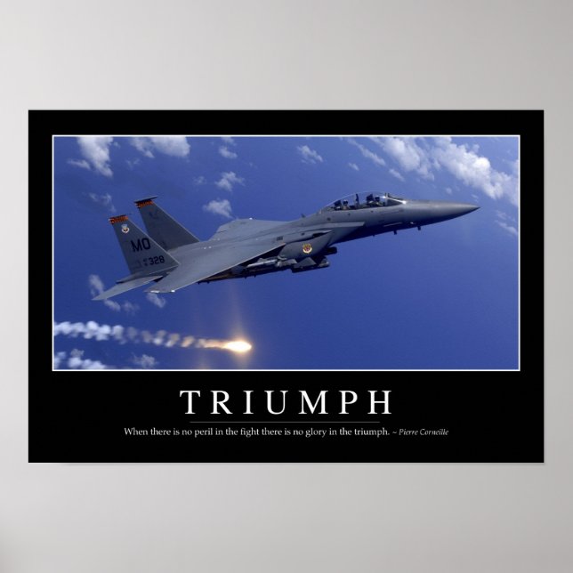 Triumph:: Inspirational Quote 1 Poster (Front)