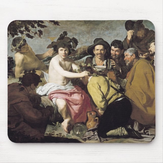 Triumph of Bacchus, 1628 Mouse Pad (Front)