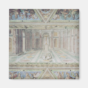 Triumph of Christianity, from the Raphael Rooms Magnet