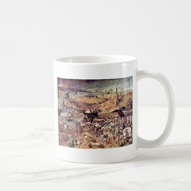 Triumph Of Death By Bruegel D. Ä. Pieter Coffee Mug (Right)