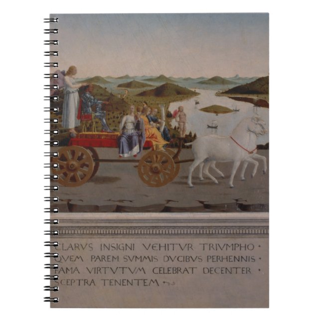 Triumph of Federigo da Montefeltro, Duke of Urbino Notebook (Front)