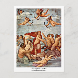 Triumph Of Galatea, By Raffaello Sanzio Postcard