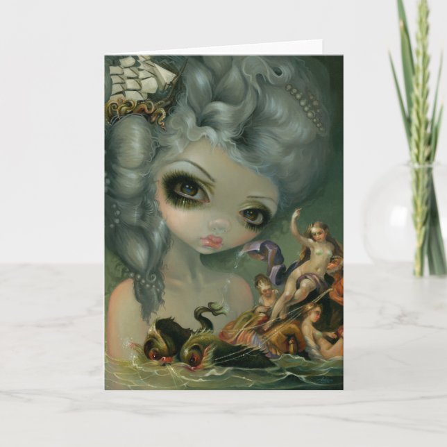 "Triumph of Galatea" Greeting Card (Front)