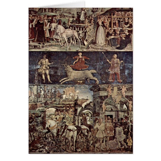 Triumph Of Minerva By Francesco Del Cossa (Front)