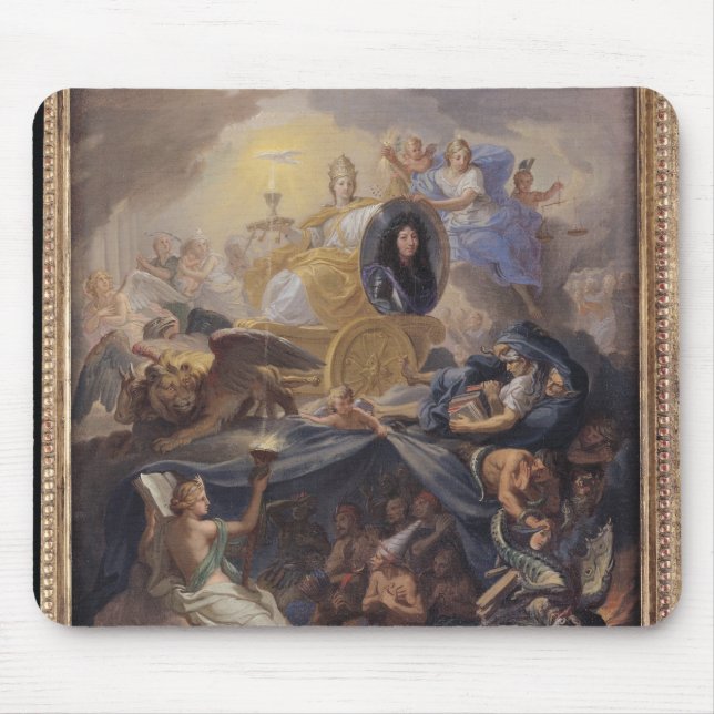 Triumph of Religion, 1686 Mouse Pad (Front)