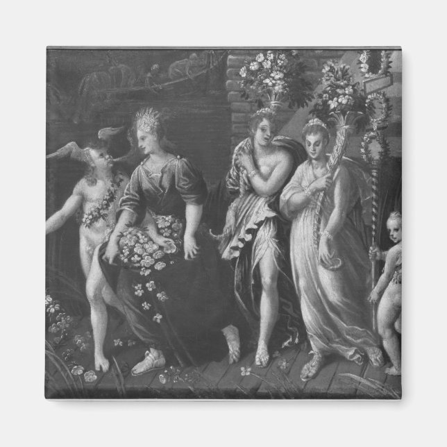 Triumph of Spring Magnet (Front)