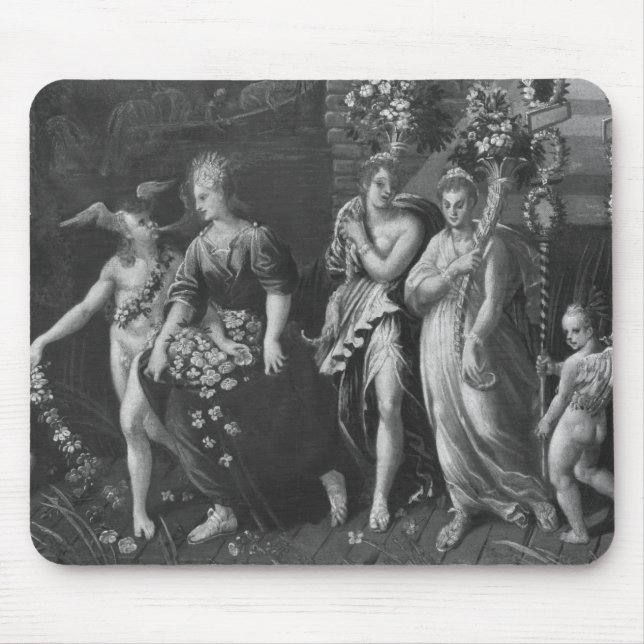 Triumph of Spring Mouse Pad (Front)