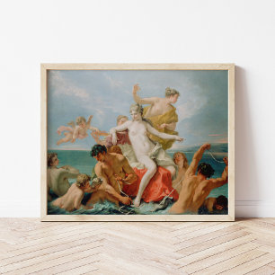 Triumph of The Marine Venus   Sebastiano Ricci Poster