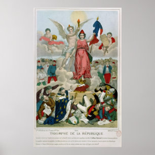 Triumph of the Republic, 1875 Poster