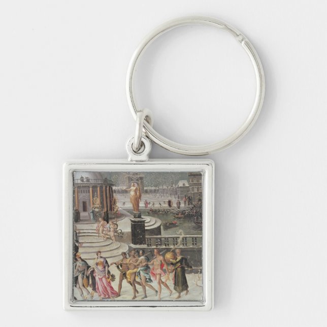 Triumph of Winter Key Ring (Front)