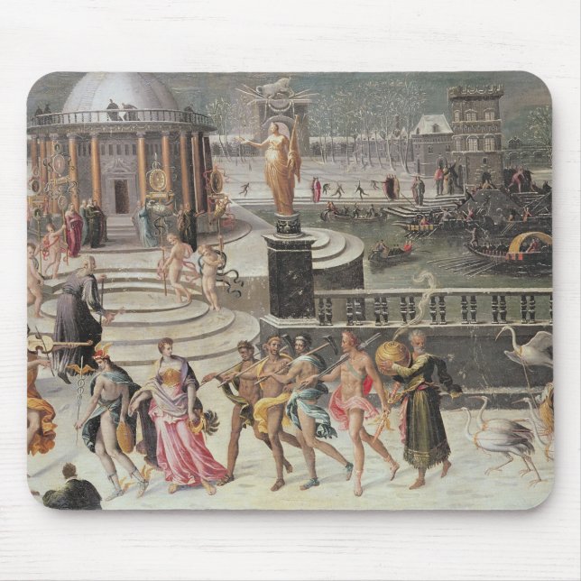 Triumph of Winter Mouse Pad (Front)