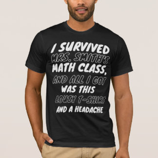 Triumph Over Math: The Ultimate Survivor’s Tee
