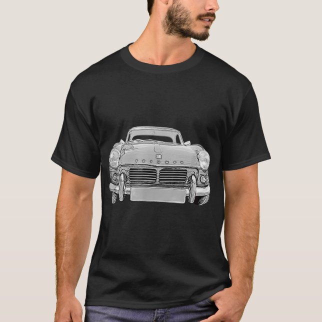 Triumph Spitfire 1960s British classic sports car  T-Shirt (Front)