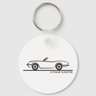 Triumph Spitfire Key Ring