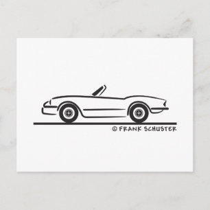 Triumph Spitfire Postcard