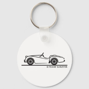 Triumph TR3 Key Ring