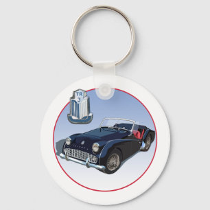 Triumph TR3 Key Ring