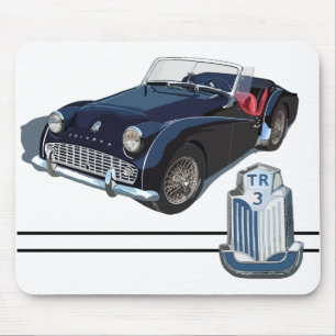 Triumph TR3 Mouse Pad