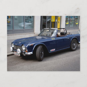 Triumph TR4 A Postcard