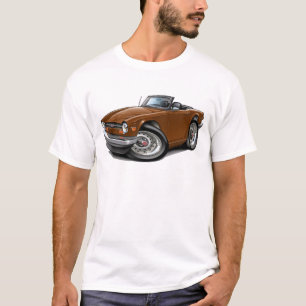 Triumph TR6 Brown Car T-Shirt