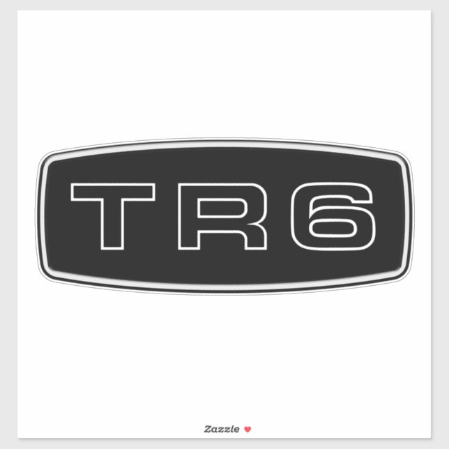 Triumph TR6 Grille Logo (Sheet)