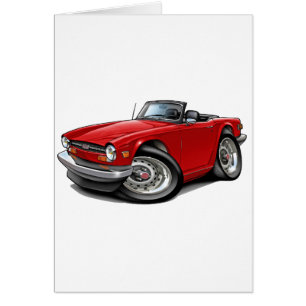 Triumph TR6 Red Car