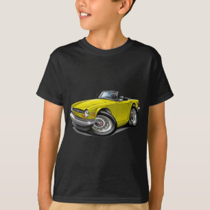 Triumph TR6 Yellow Car T-Shirt
