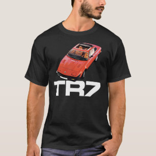 Triumph TR7 - Red with white logo Classic T-Shirt