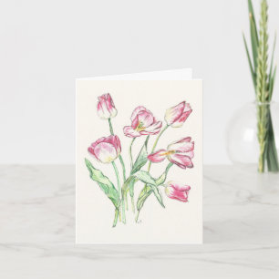 Triumph Tulips design on greeting cards