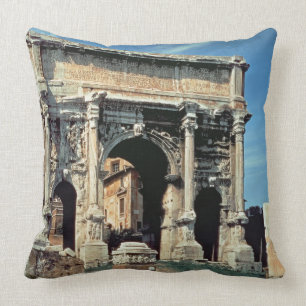 Triumphal Arch of Septimius Severus, dedicated in Cushion