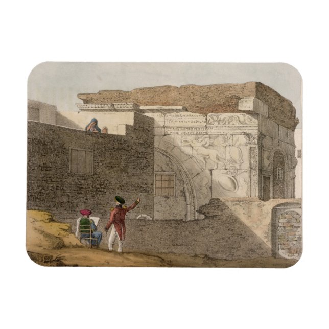 Triumphal Arch, Tripoli, plate 4 from 'A Narrative Magnet (Horizontal)
