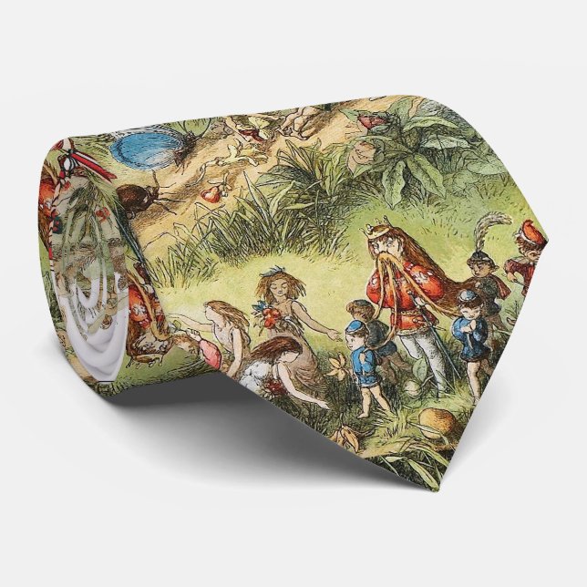 Triumphal March of The Elf King, Fairies,Goblins  Tie (Rolled)