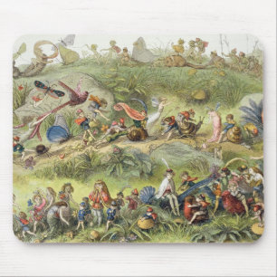 Triumphal March of the Elf-King, illustration from Mouse Pad